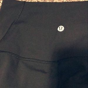 Lululemon Wunder Under Mesh Crop Leggings